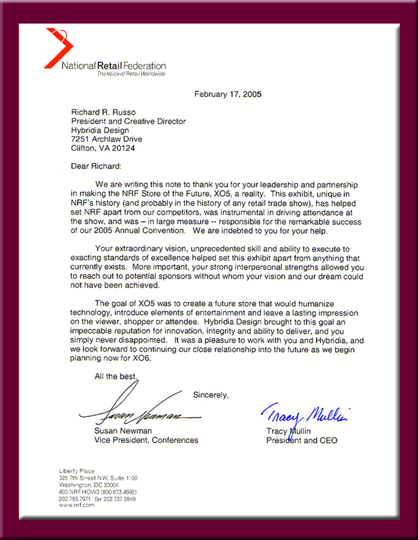 HD-T MULLEN LETTER 2005